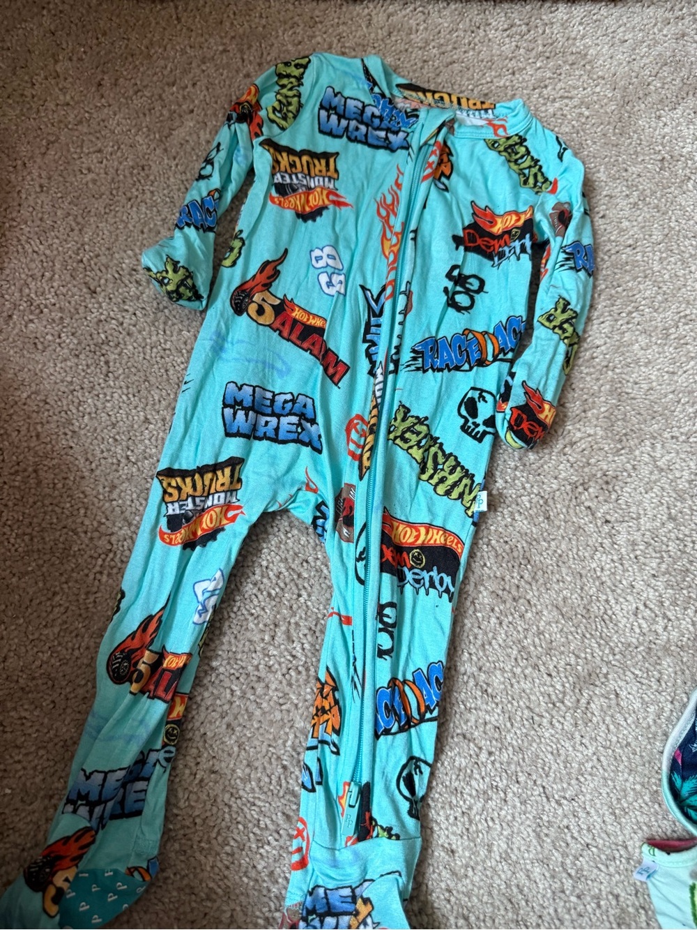 Posh Peanut Hot Wheels Footie